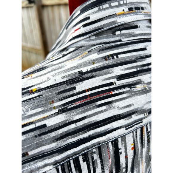 Jhane Barnes A New Identity Men’s Button Shirt L Abstract Long Sleeve 100Cotton - Picture 8 of 11